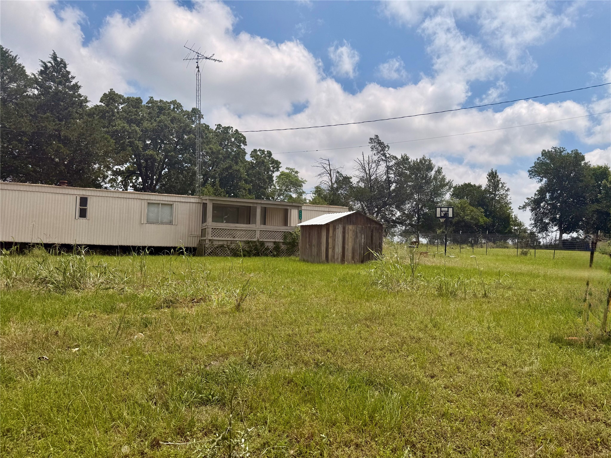 1940 Smoky Road Brenham, TX 77833 - Photo 3 of 14 a view of a yard with a large trees