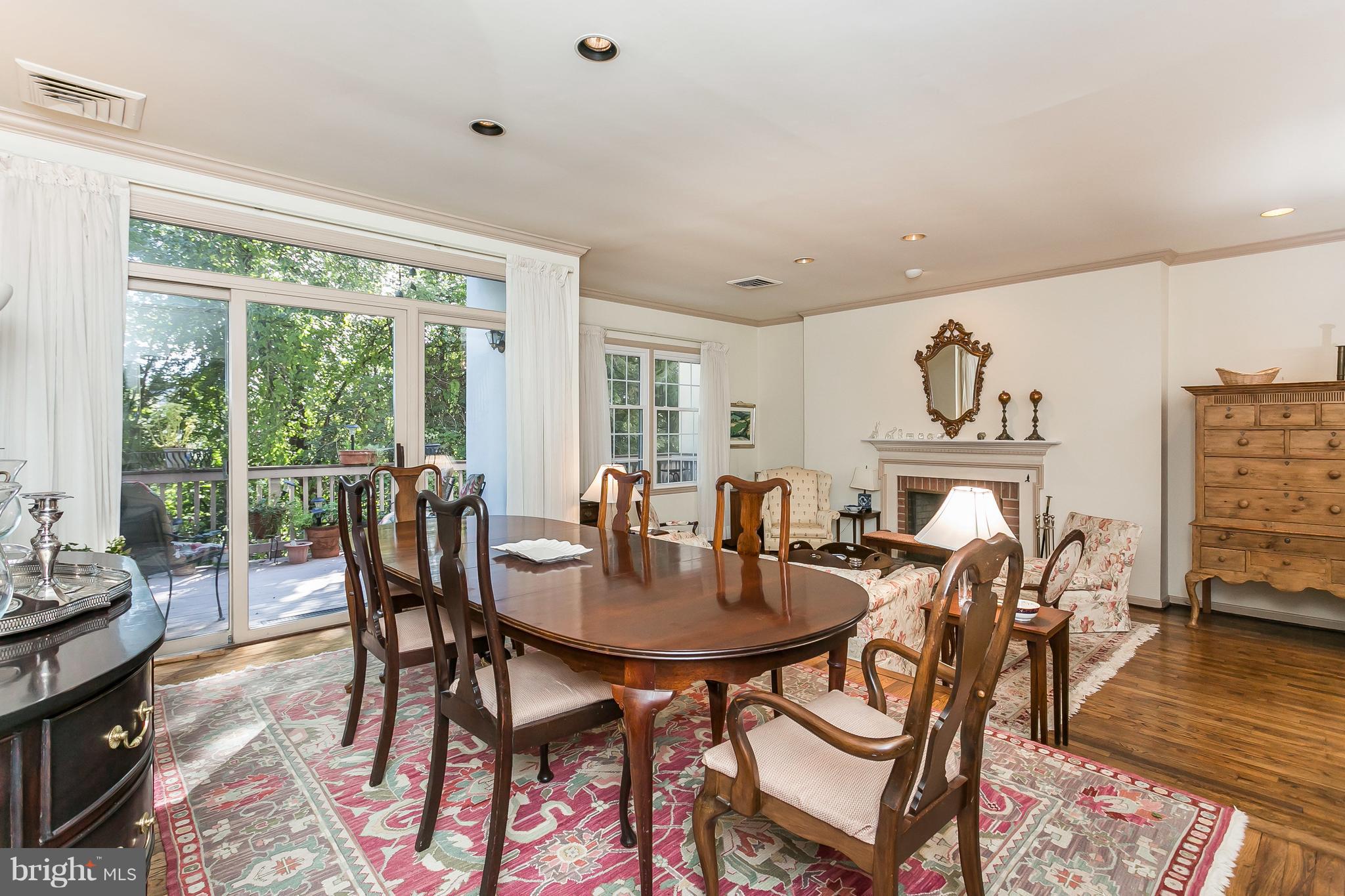 8015 Strauff Road, Unit 12 Baltimore, MD 21204 - Photo 16 of 62 Dining Room - Doors to Back Deck