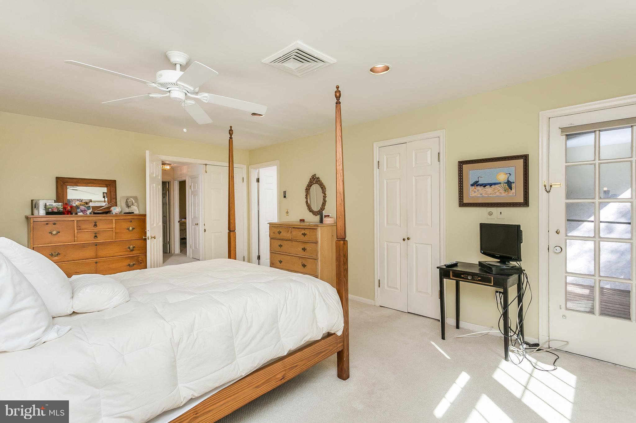 8015 Strauff Road, Unit 12 Baltimore, MD 21204 - Photo 32 of 62 Master Bedroom - Door to Porch