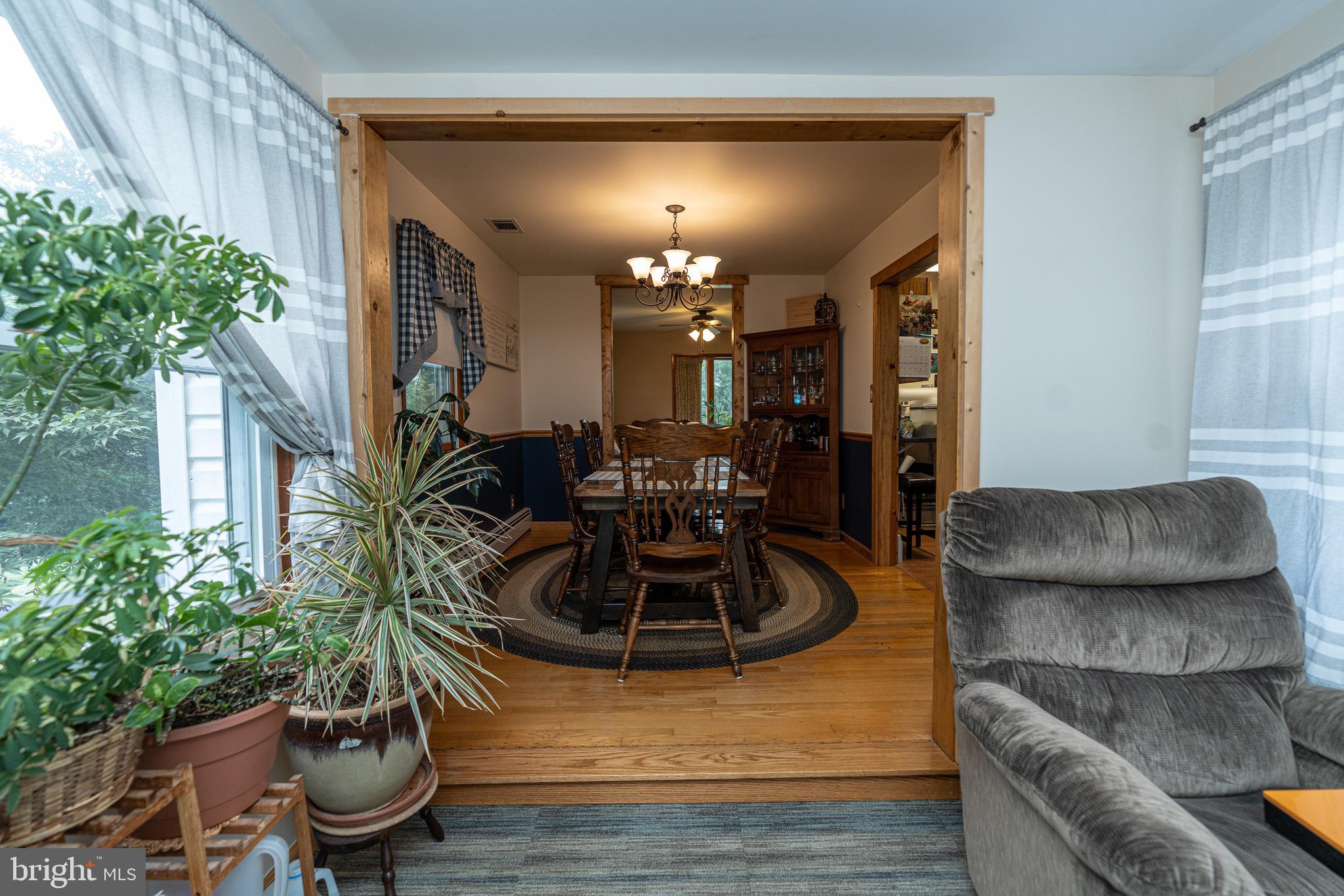 621 Plumtree Road Bel Air, MD 21015 - Photo 20 of 44 Sun/Florida Room into Dining Room