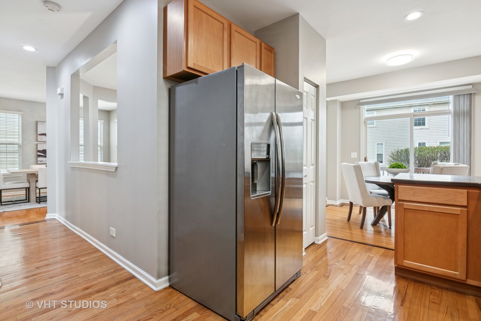 5178 Scott Circle Lisle, IL 60532 - Photo 19 of 45 a kitchen with stainless steel appliances granite countertop a refrigerator and a stove top oven