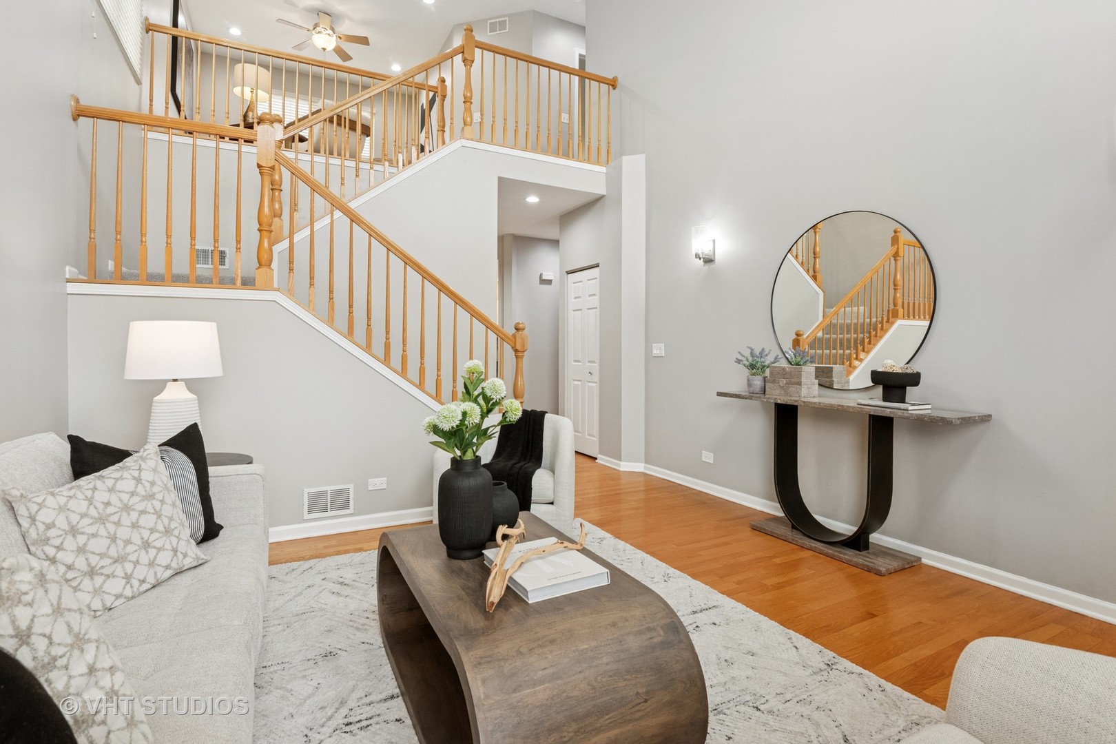 5178 Scott Circle Lisle, IL 60532 - Photo 4 of 45 a view of entryway and hall with wooden floor