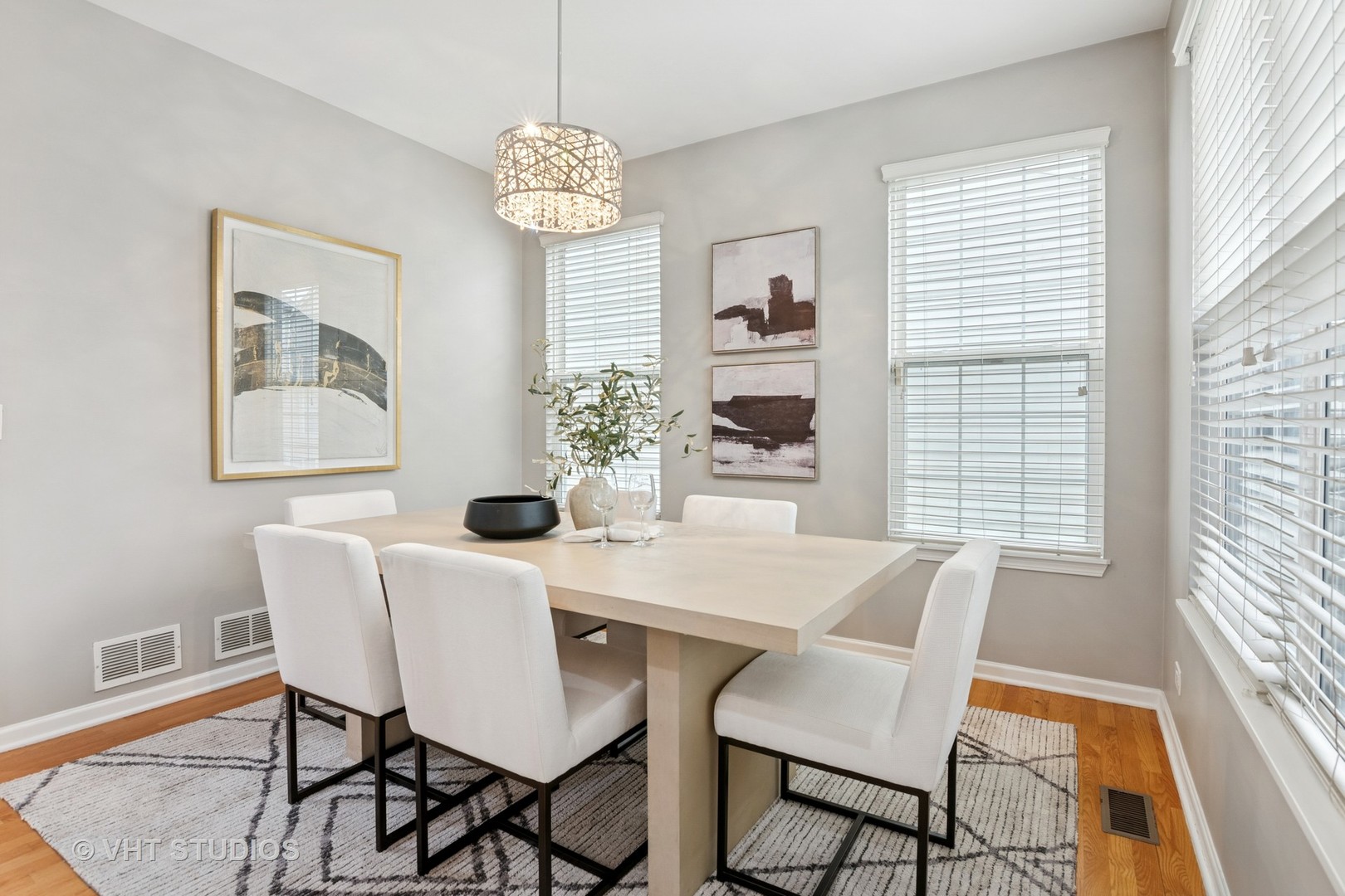 5178 Scott Circle Lisle, IL 60532 - Photo 6 of 45 a view of a dining room with furniture window and wooden floor