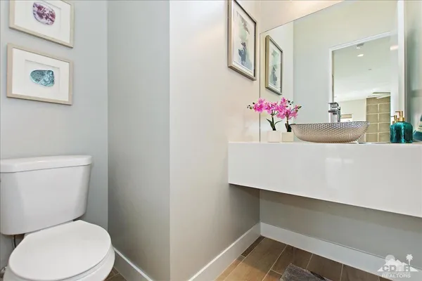 a bathroom with a sink and a toilet