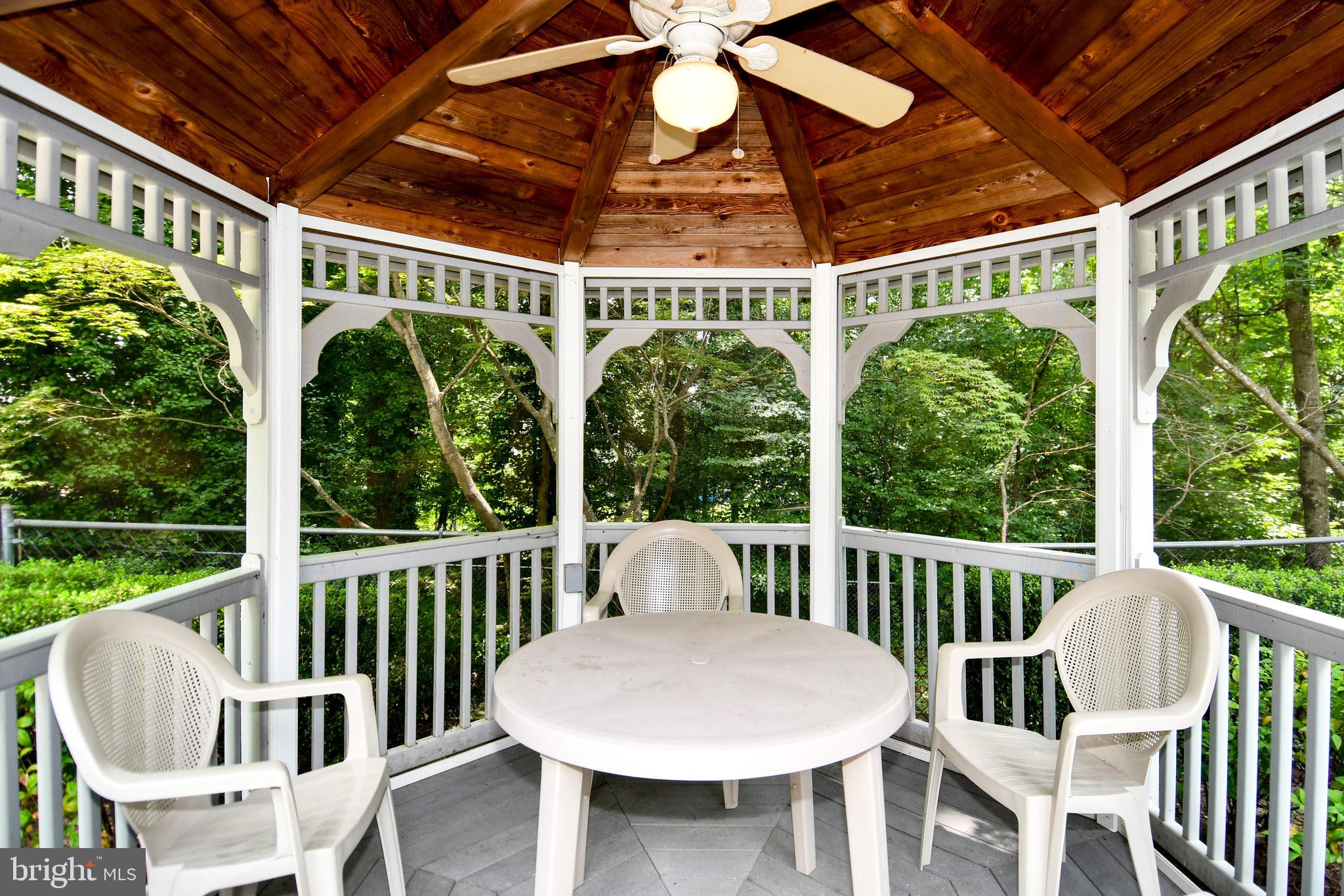 3203 Riverview Drive Triangle, VA 22172 - Photo 71 of 78 a view of a chair and table in the deck