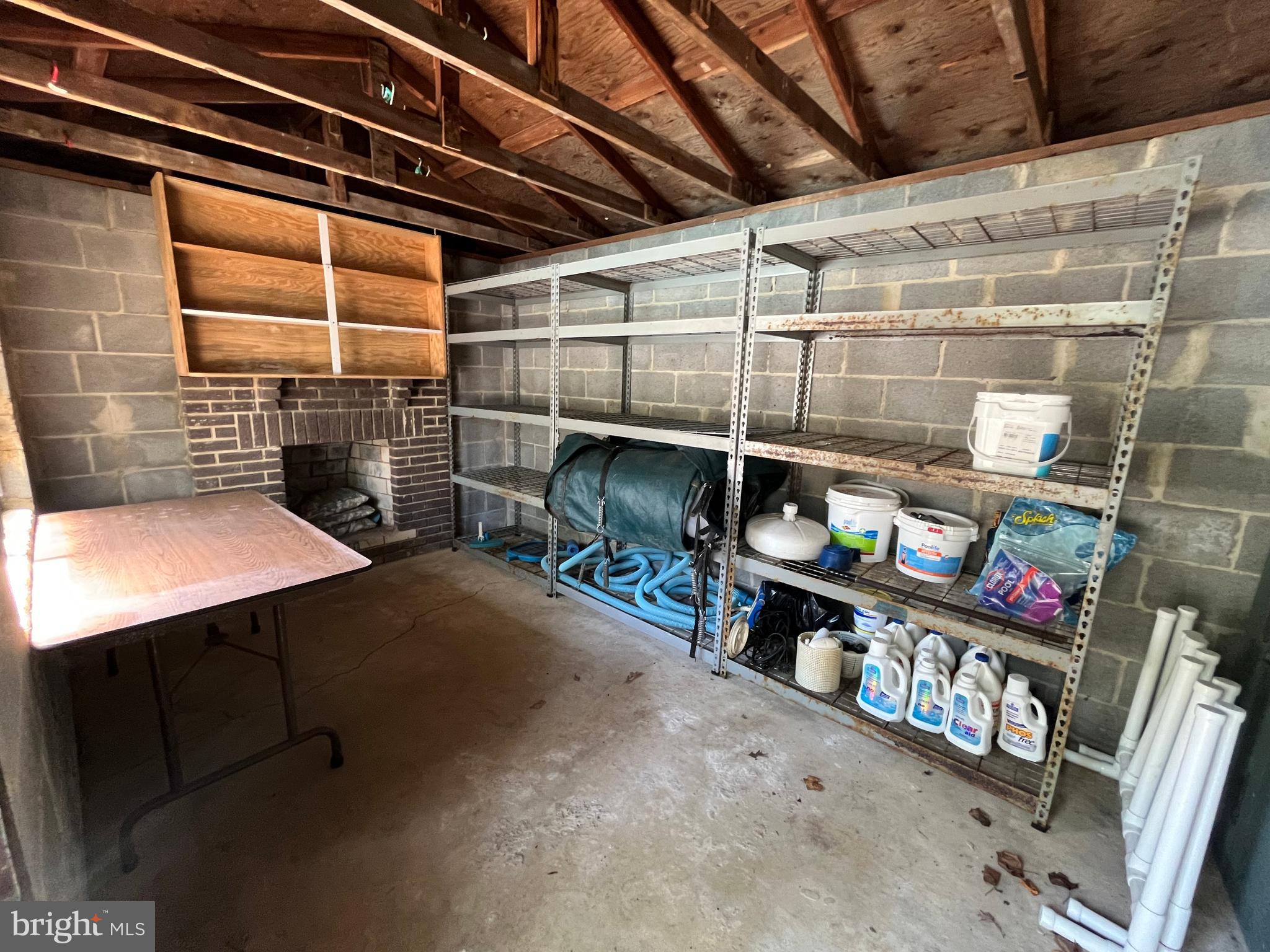 3203 Riverview Drive Triangle, VA 22172 - Photo 73 of 78 Brick pool shed