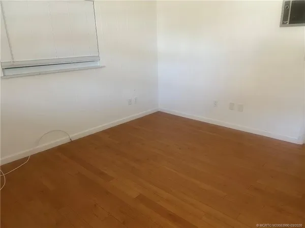 a view of empty room
