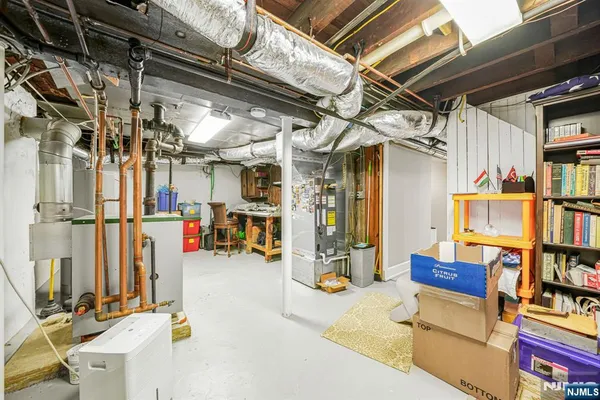 a view of storage and utility room
