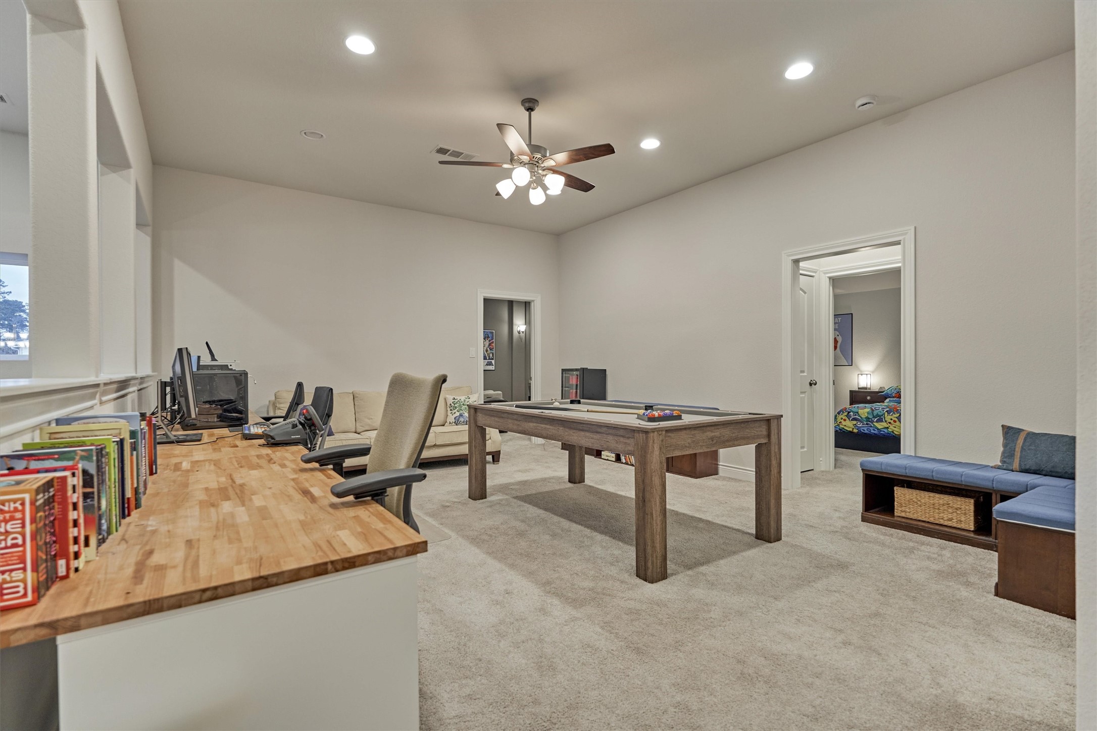 15230 Tree Swallow Court Magnolia, TX 77354 - Photo 30 of 49 a view of a workspace with furniture