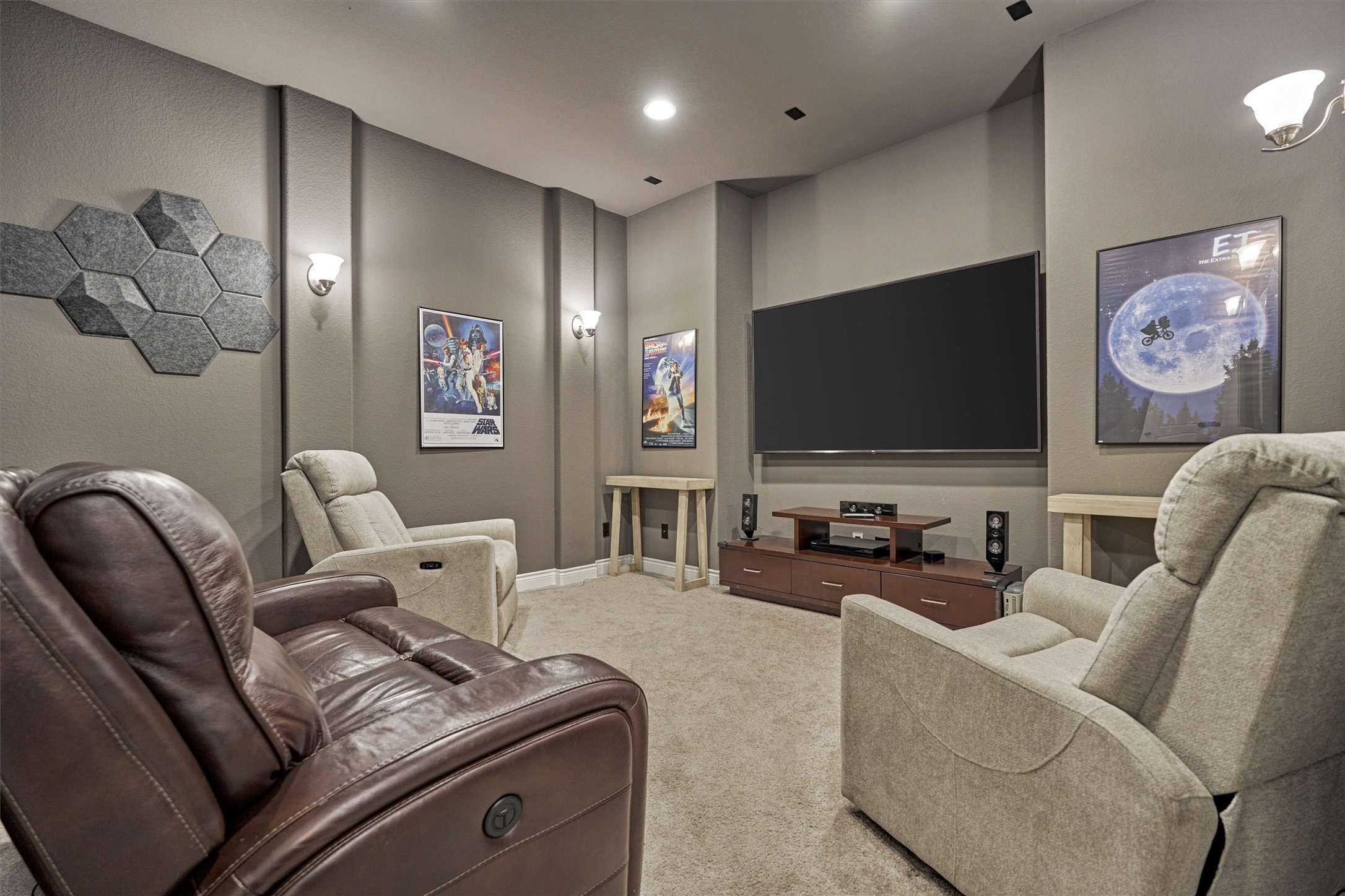 15230 Tree Swallow Court Magnolia, TX 77354 - Photo 32 of 49 a living room with furniture and a flat screen tv