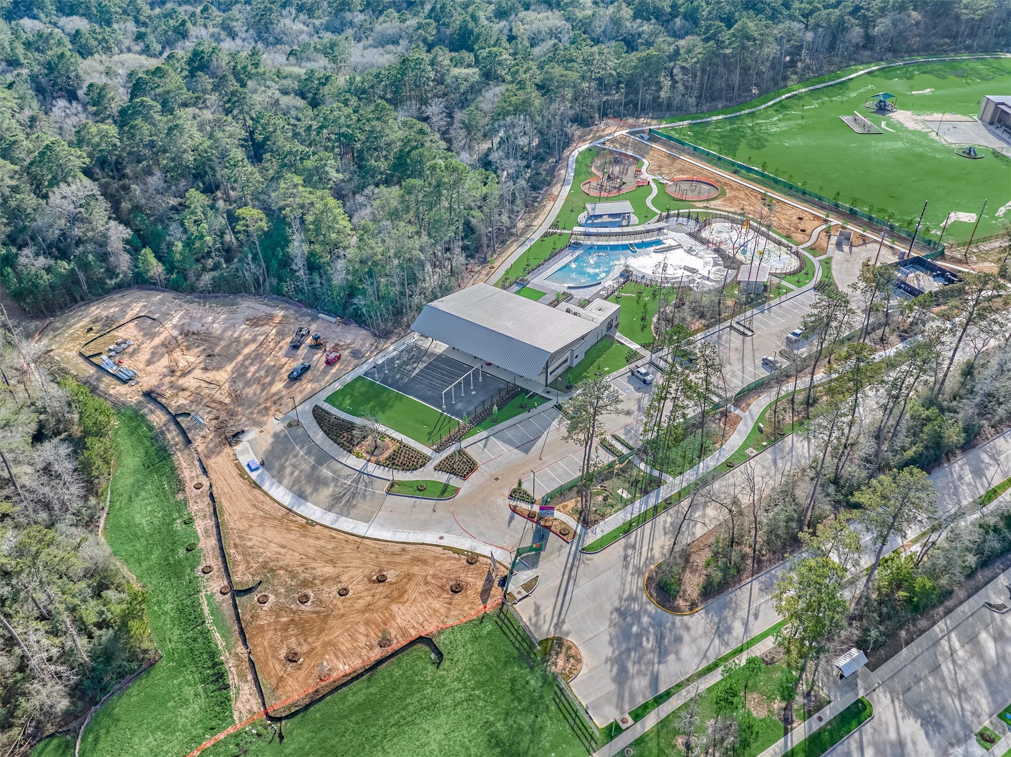 15230 Tree Swallow Court Magnolia, TX 77354 - Photo 47 of 49 an aerial view of a house