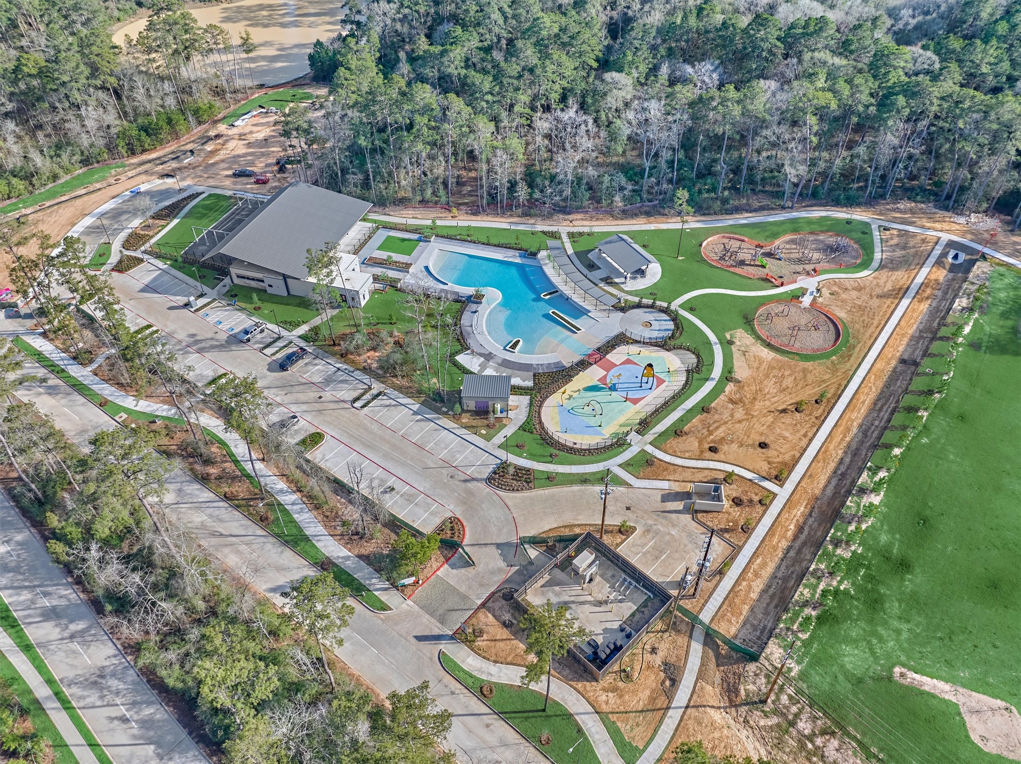 15230 Tree Swallow Court Magnolia, TX 77354 - Photo 48 of 49 a view of swimming pool with a patio