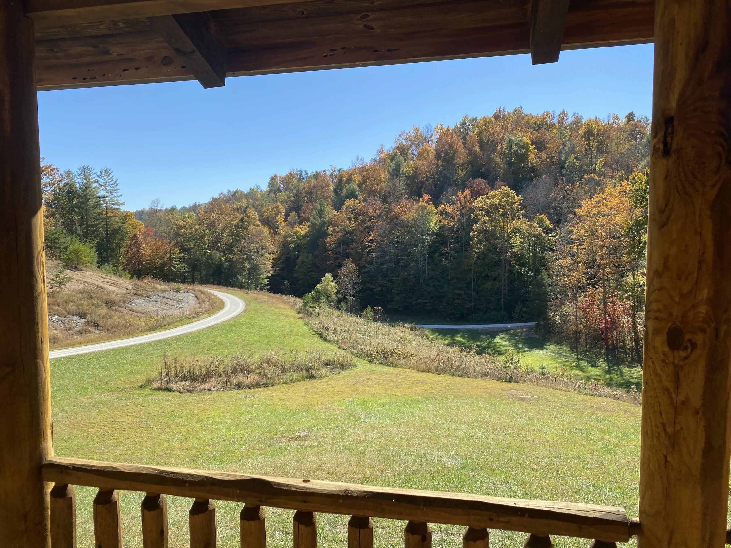 431 Harold Luke Road Campton, KY 41301 - Photo 10 of 82 010 the view from the log home looking d