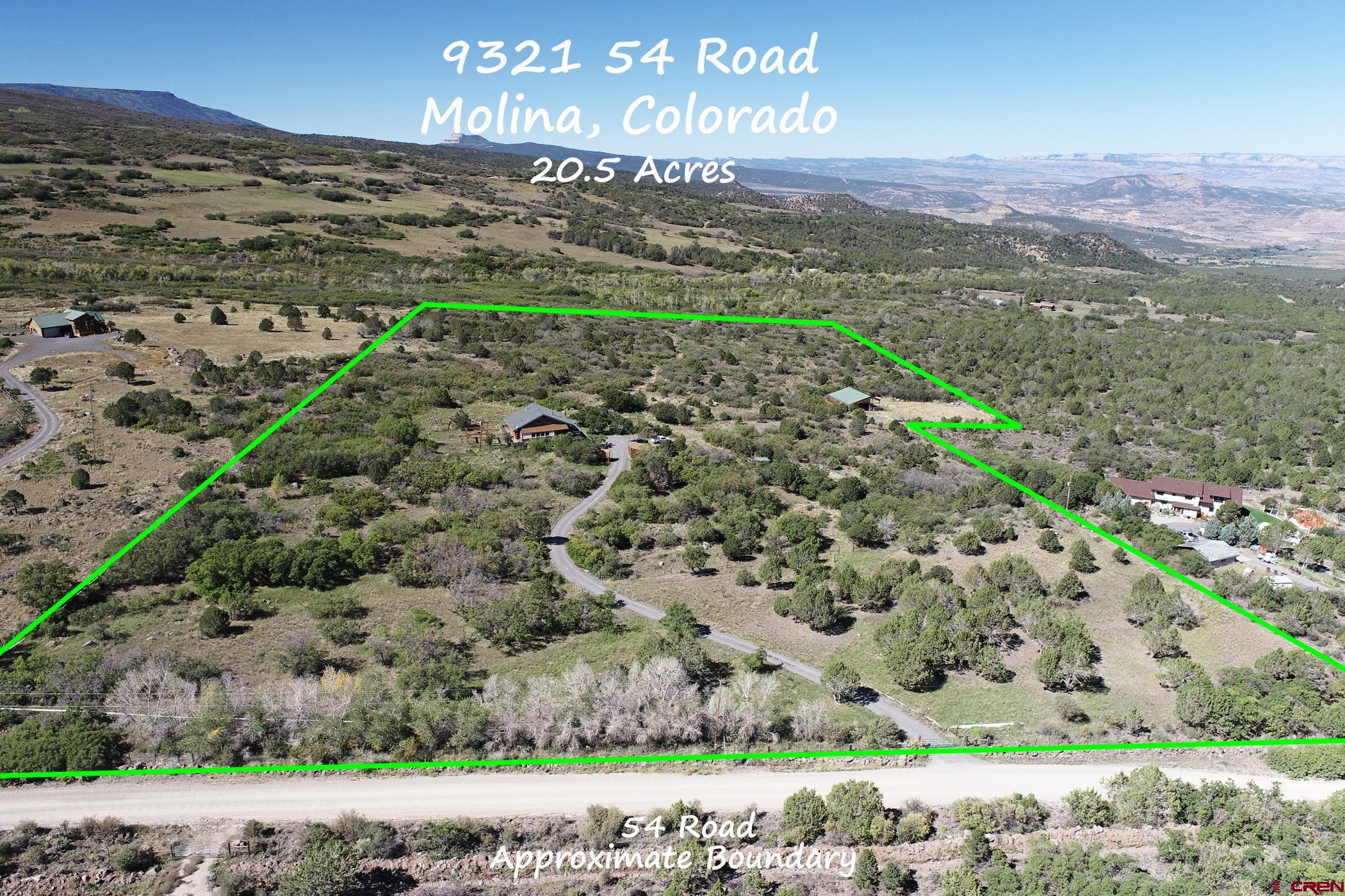 9321 54 Road Molina, CO 81646 - Photo 3 of 32 a view of a field with a field