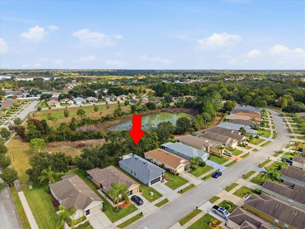 18641 Rolling Hills Loop Hudson, FL 34667 - Photo 44 of 44 an aerial view of residential houses with outdoor space and trees
