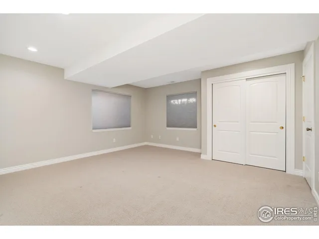 a view of empty room