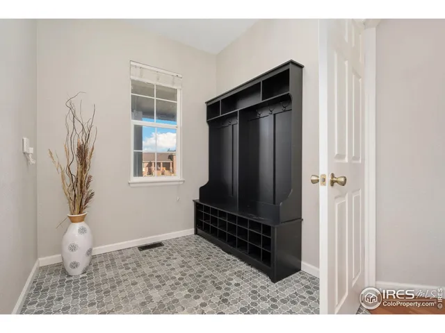 a black and white photo of a door