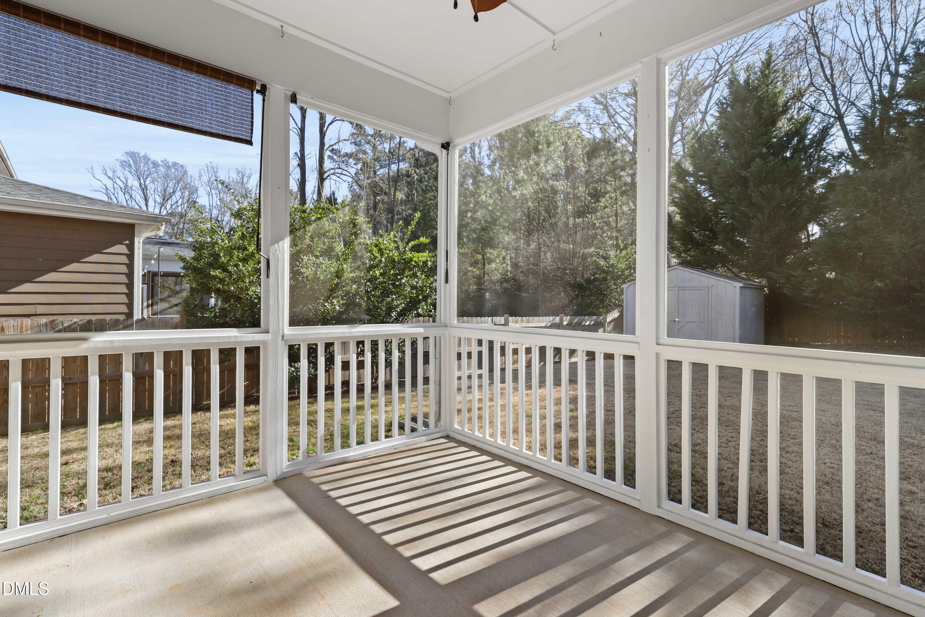 2039 Travern Drive Raleigh, NC 27603 - Photo 43 of 49 a view of a two chairs in the balcony