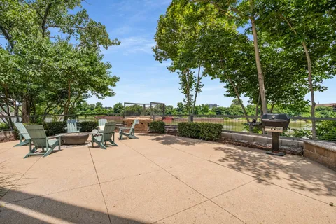 a view of a city and lake view