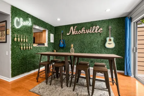 a view of furniture in a patio