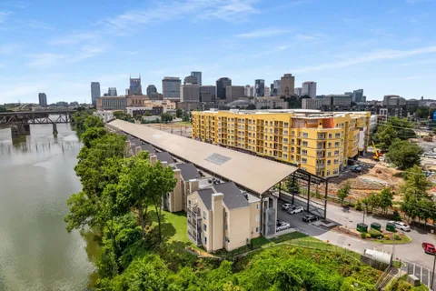 a view of a large building