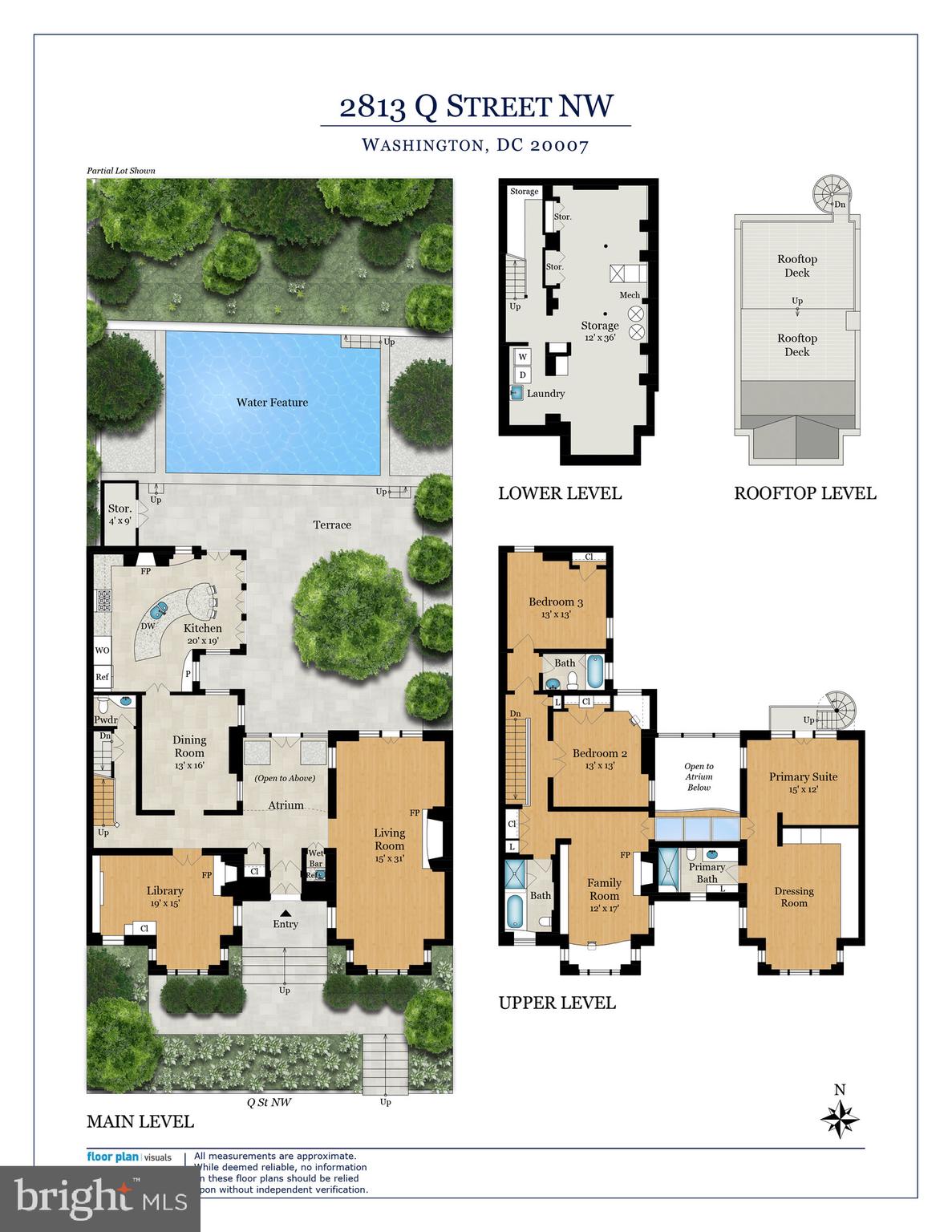 2813 Q Street Northwest Washington, DC 20007 - Photo 22 of 22 an aerial view of a kitchen