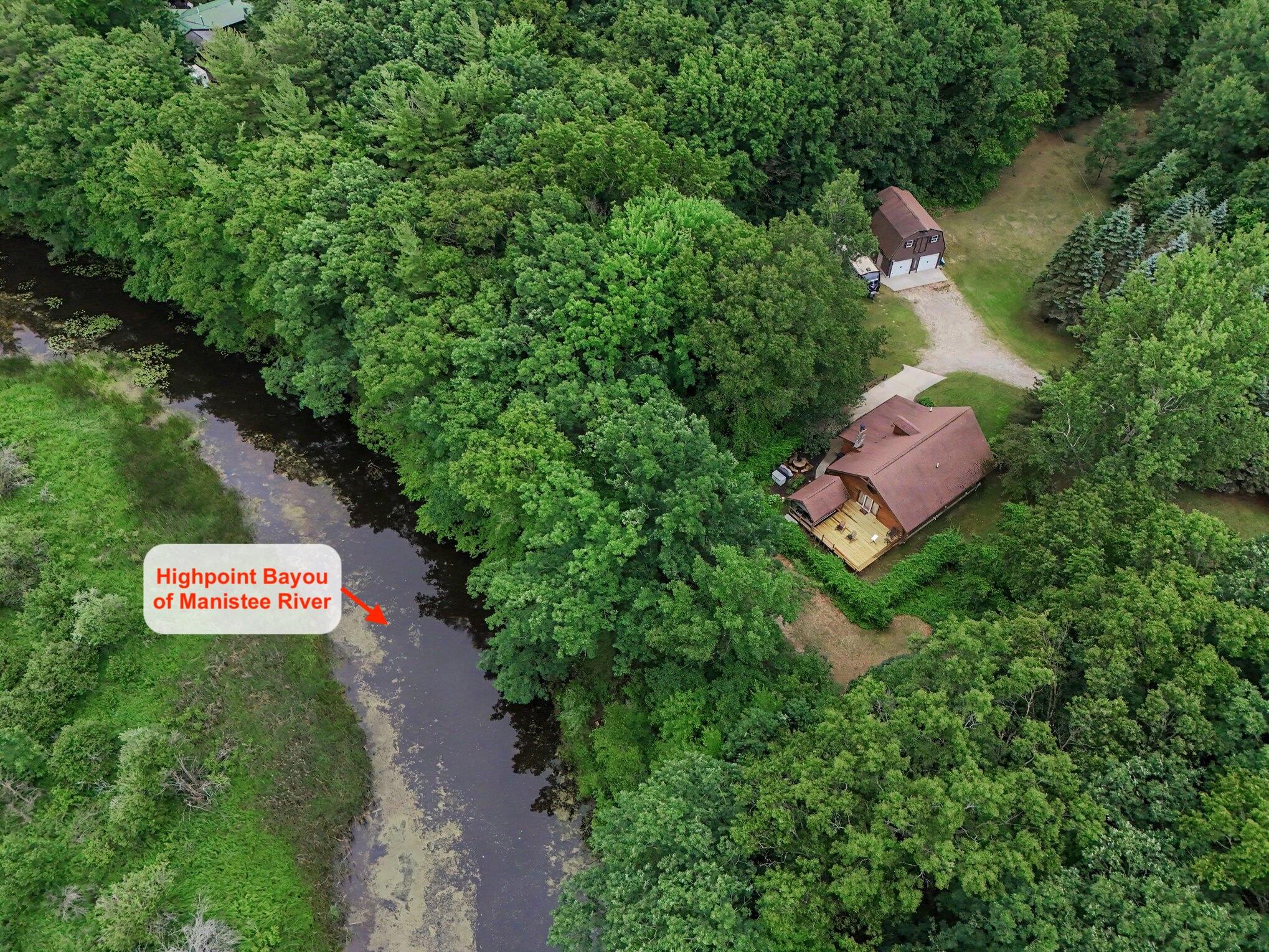 1384 Olson Road Manistee, MI 49660 - Photo 4 of 35 Aerial