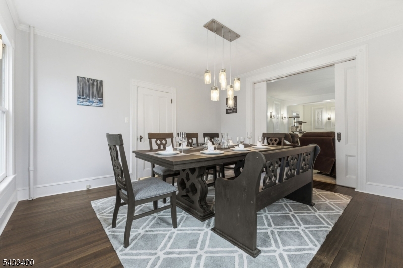 61 New Street Hampton, NJ 08827 - Photo 15 of 45 a view of a dining room with furniture and wooden floor