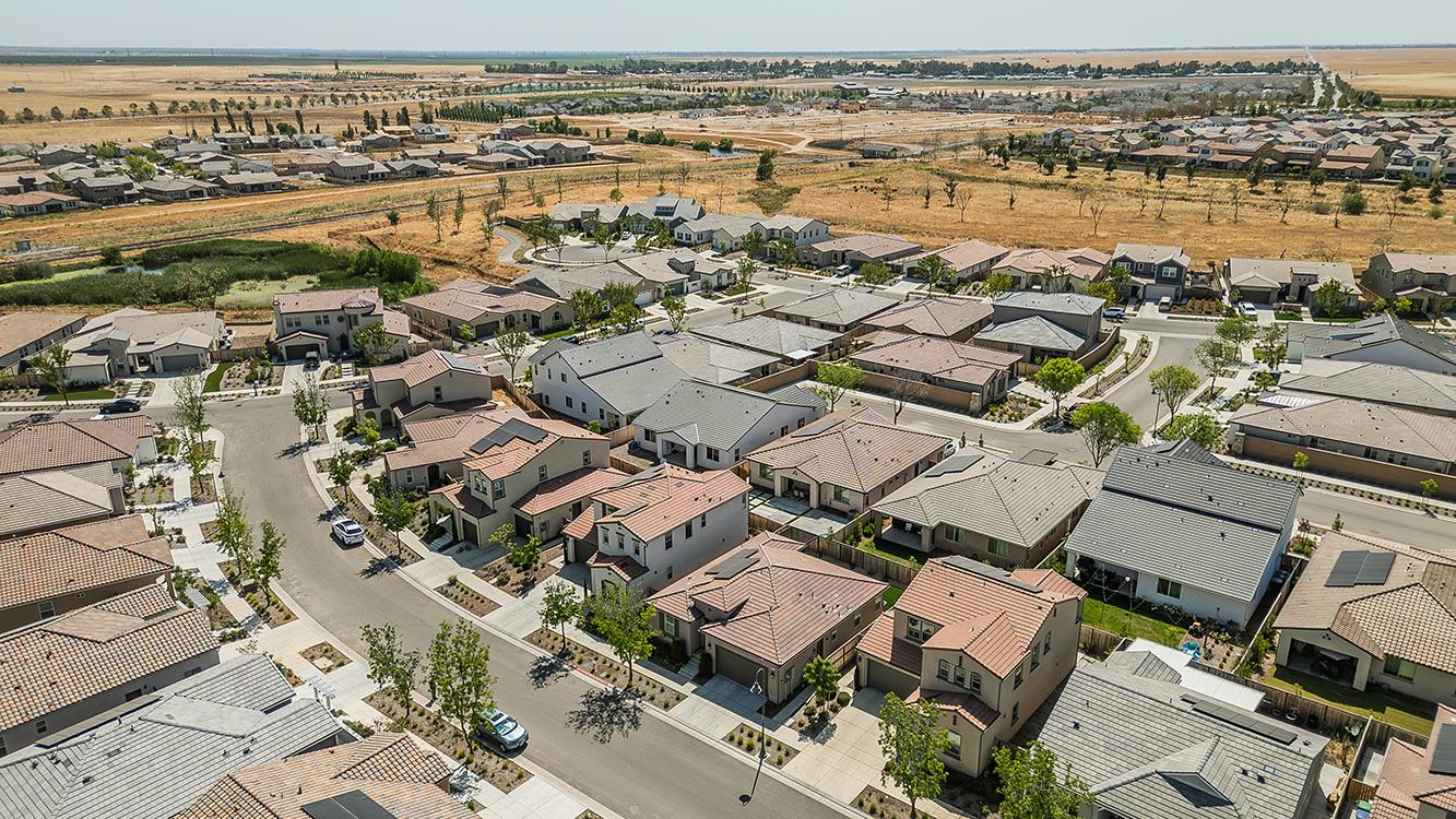 4254 Oak Knoll Road Madera, CA 93636 - Photo 44 of 74 an aerial view of residential building with parking space