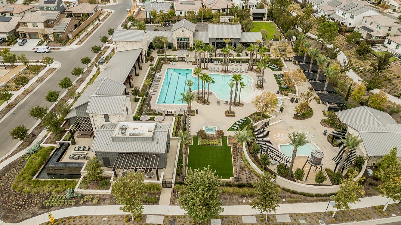 4254 Oak Knoll Road Madera, CA 93636 - Photo 71 of 74 an aerial view of residential houses with outdoor space
