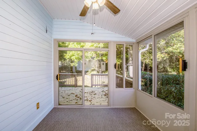 a view of front door and porch