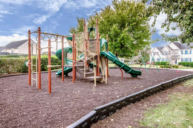 a view of outdoor space with seating