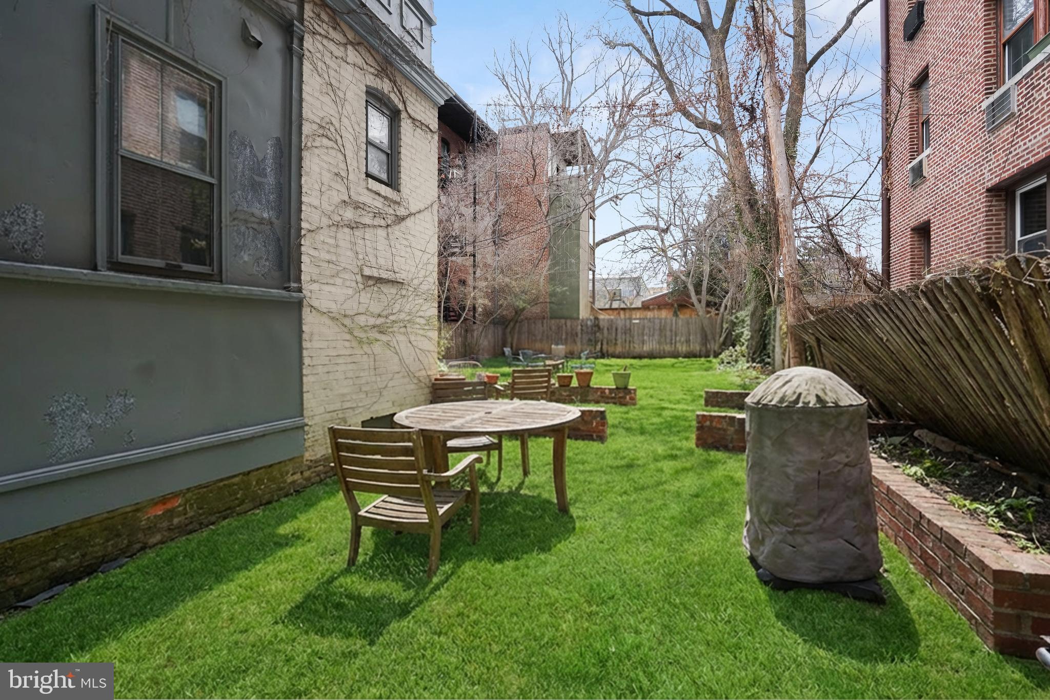 408 Seward Square Southeast, Unit 1 Washington, DC 20003 - Photo 18 of 21 a garden view with a seating space