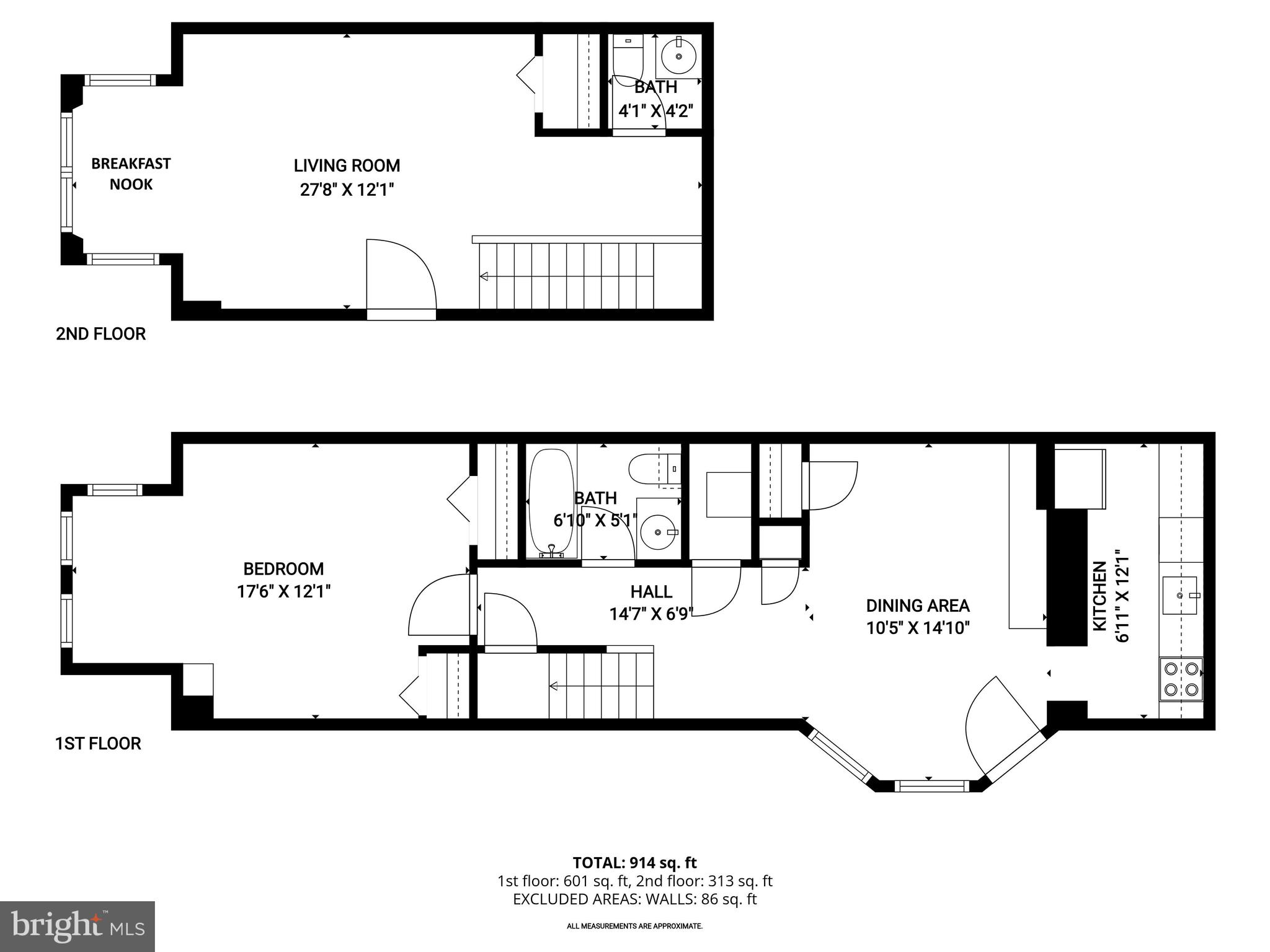 408 Seward Square Southeast, Unit 1 Washington, DC 20003 - Photo 21 of 21 a picture of a floor plan