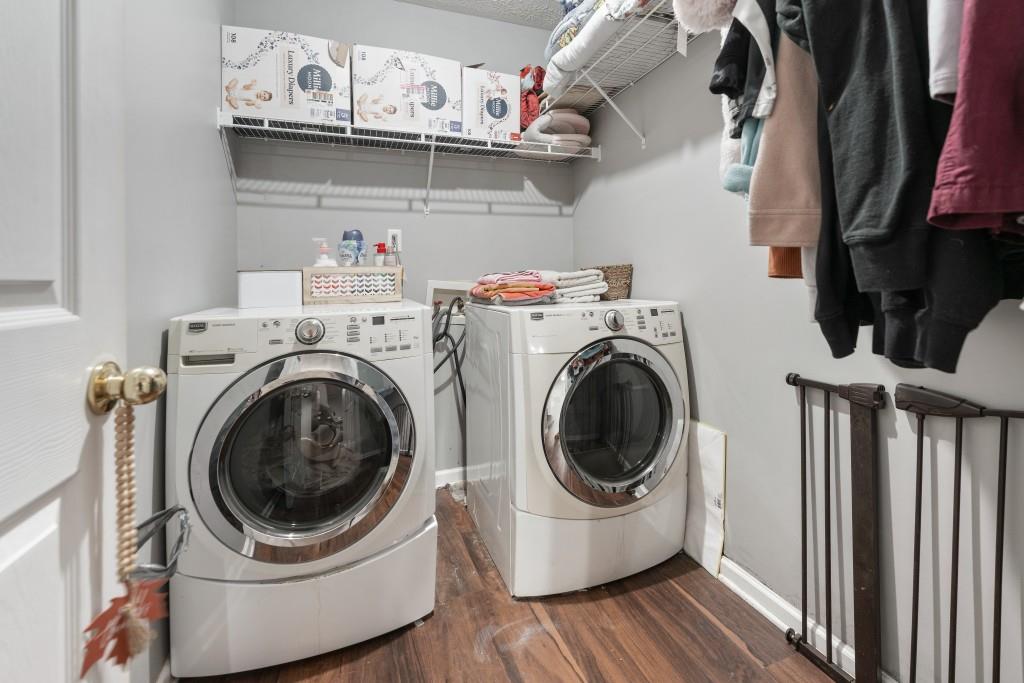 160 Azalea Drive Winder, GA 30680 - Photo 11 of 32 a utility room with dryer and washer