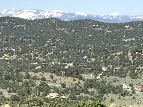 a view of city and mountain