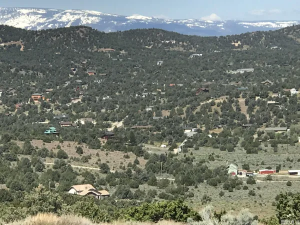 a view of a mountain in the distance