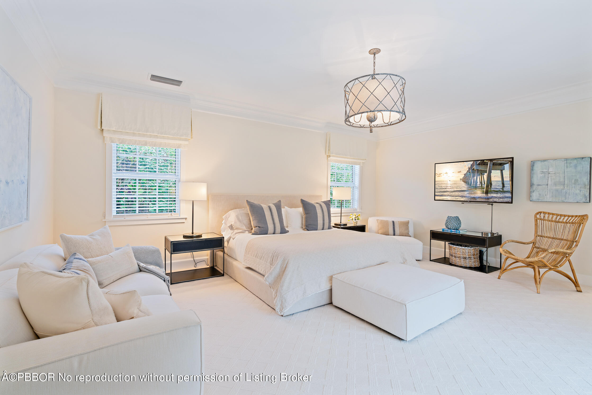 310 Plantation Road Palm Beach, FL 33480 - Photo 25 of 38 a bedroom with bed couch and window