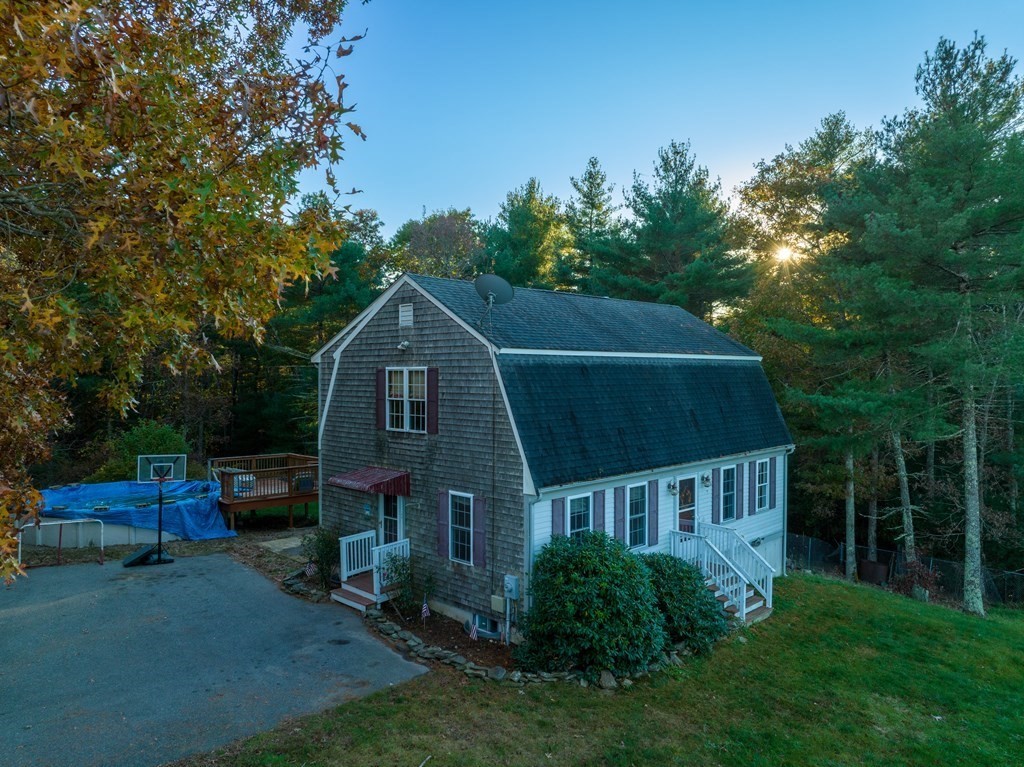 front view of house with a yard