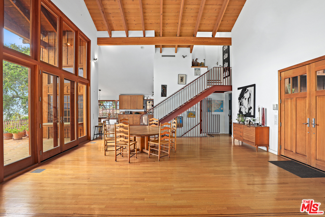 3762 Alta Mesa Drive Studio City, CA 91604 - Photo 8 of 33 a view of entryway and hall with wooden floor