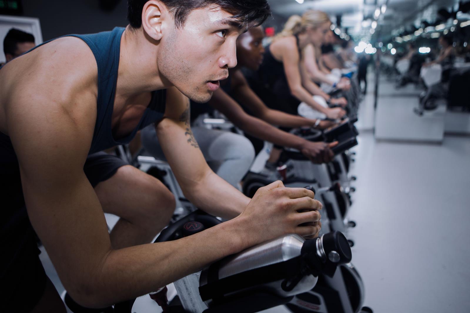 550 West 54th Street, Unit 952 Manhattan, NY 10019 - Photo 17 of 27 a living room with furniture and a fireplace