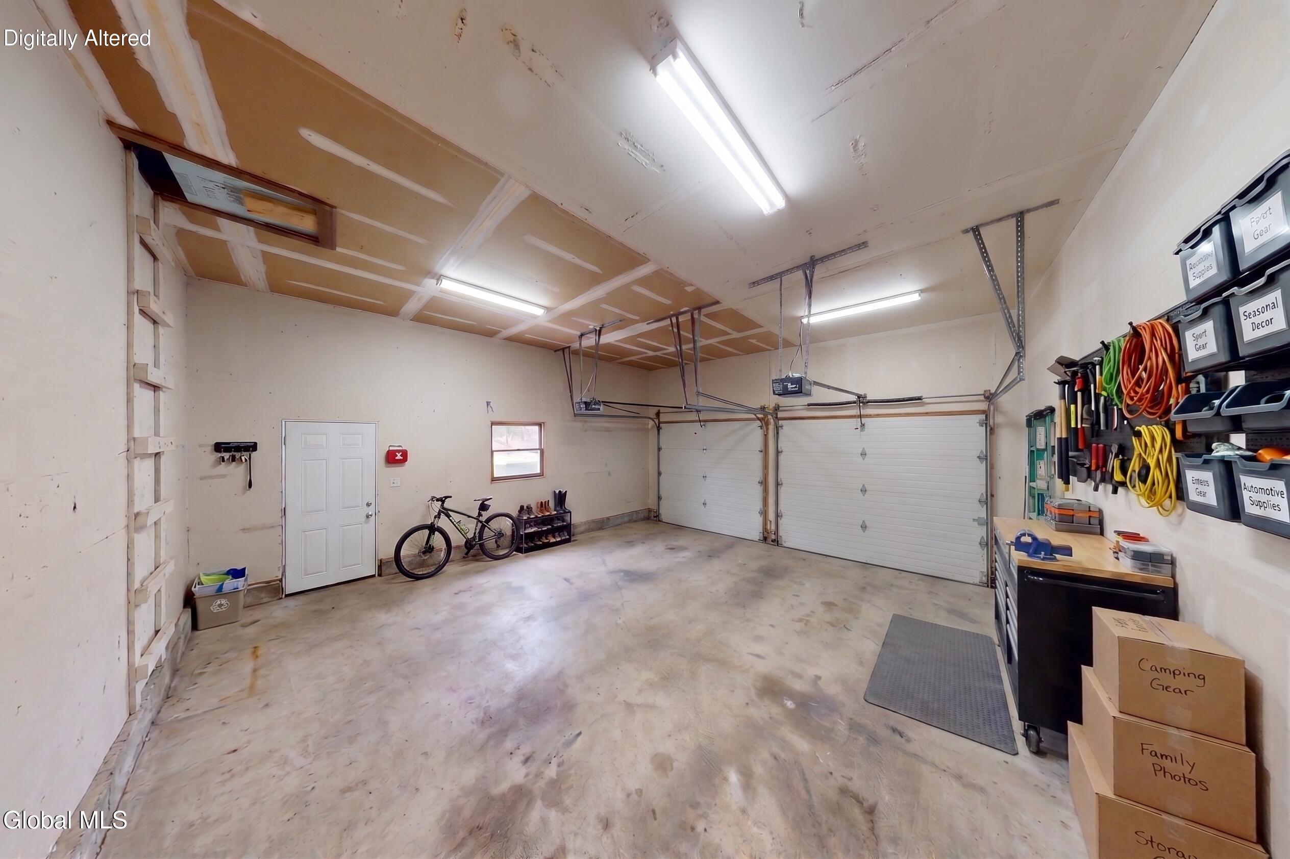 241 Van Aernem Road Malta, NY 12020 - Photo 33 of 39 Garage staged