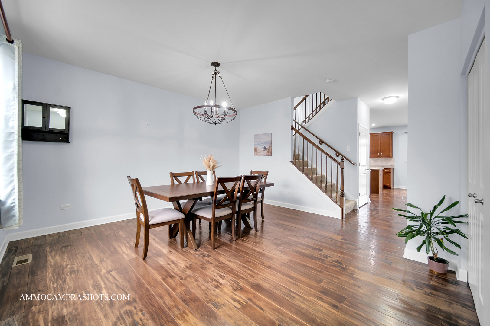 2305 Brookstone Drive Bolingbrook, IL 60490 - Photo 2 of 33 a view of a dining room with furniture and wooden floor