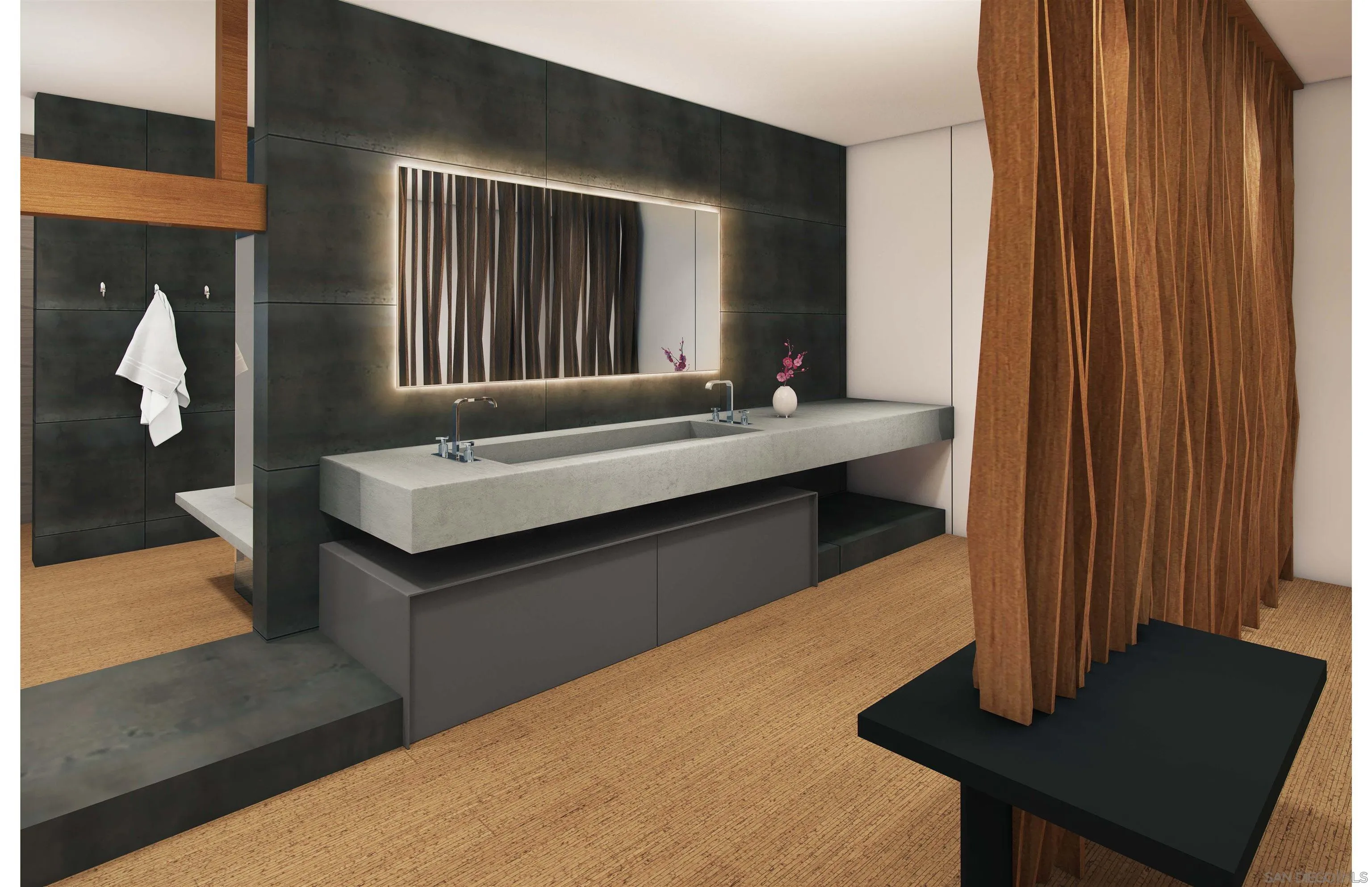 843 Tenth Avenue, Unit A & B San Diego, CA 92101 - Photo 68 of 75 a living room with a table chairs and a window