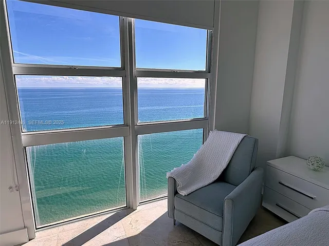 a close view of closet