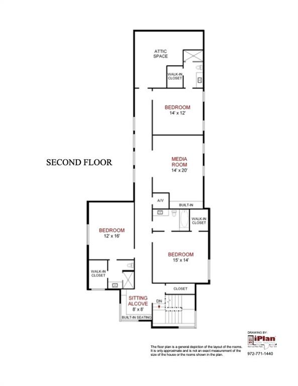 5000 Hanover Avenue Dallas, TX 75209 - Photo 36 of 36 a picture of a floor plan