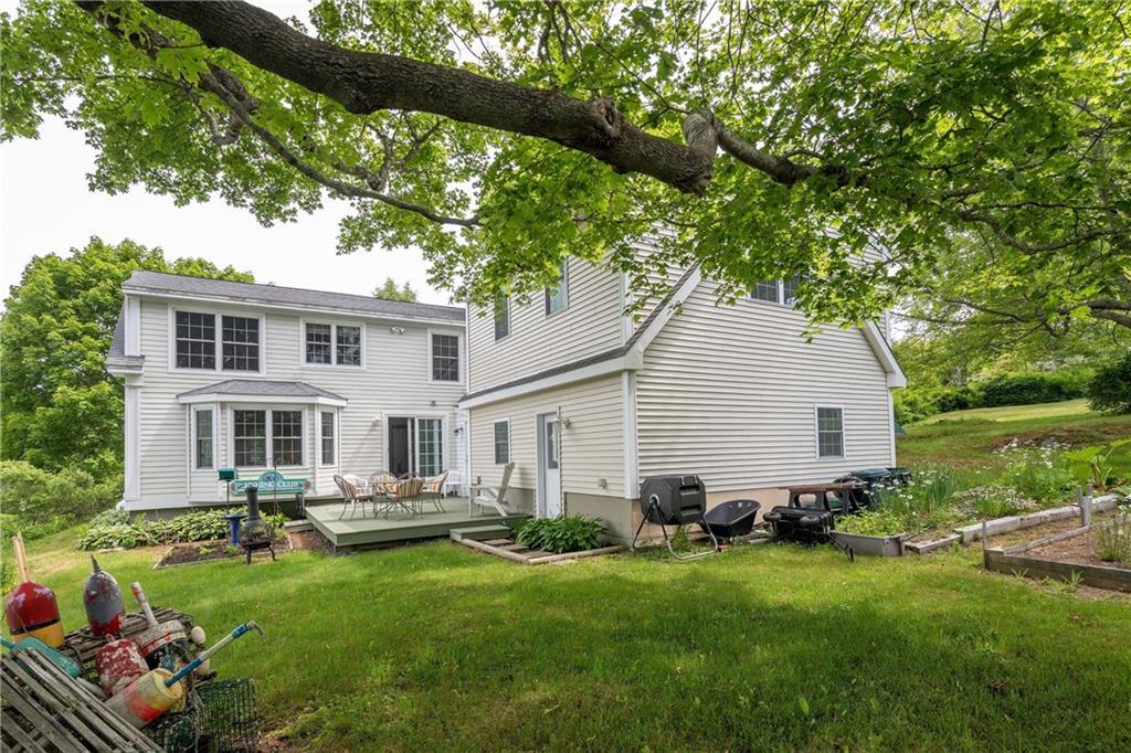 60 Lowells Cove Road Orrs Island, ME 04066 - Photo 19 of 27 The over-size 1-car garage has space...