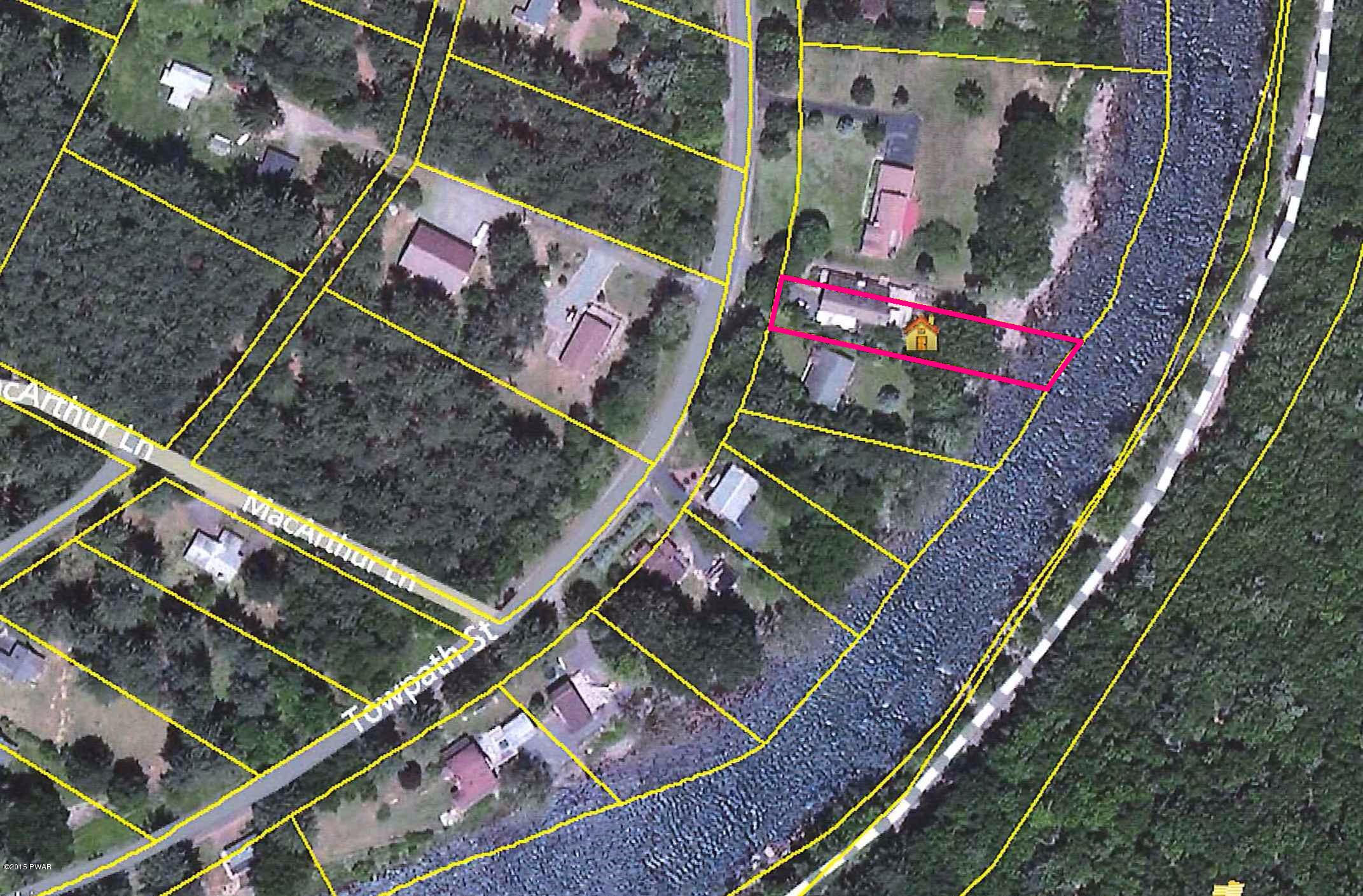 214 Towpath Road Hawley, PA 18428 - Photo 22 of 24 aerial view