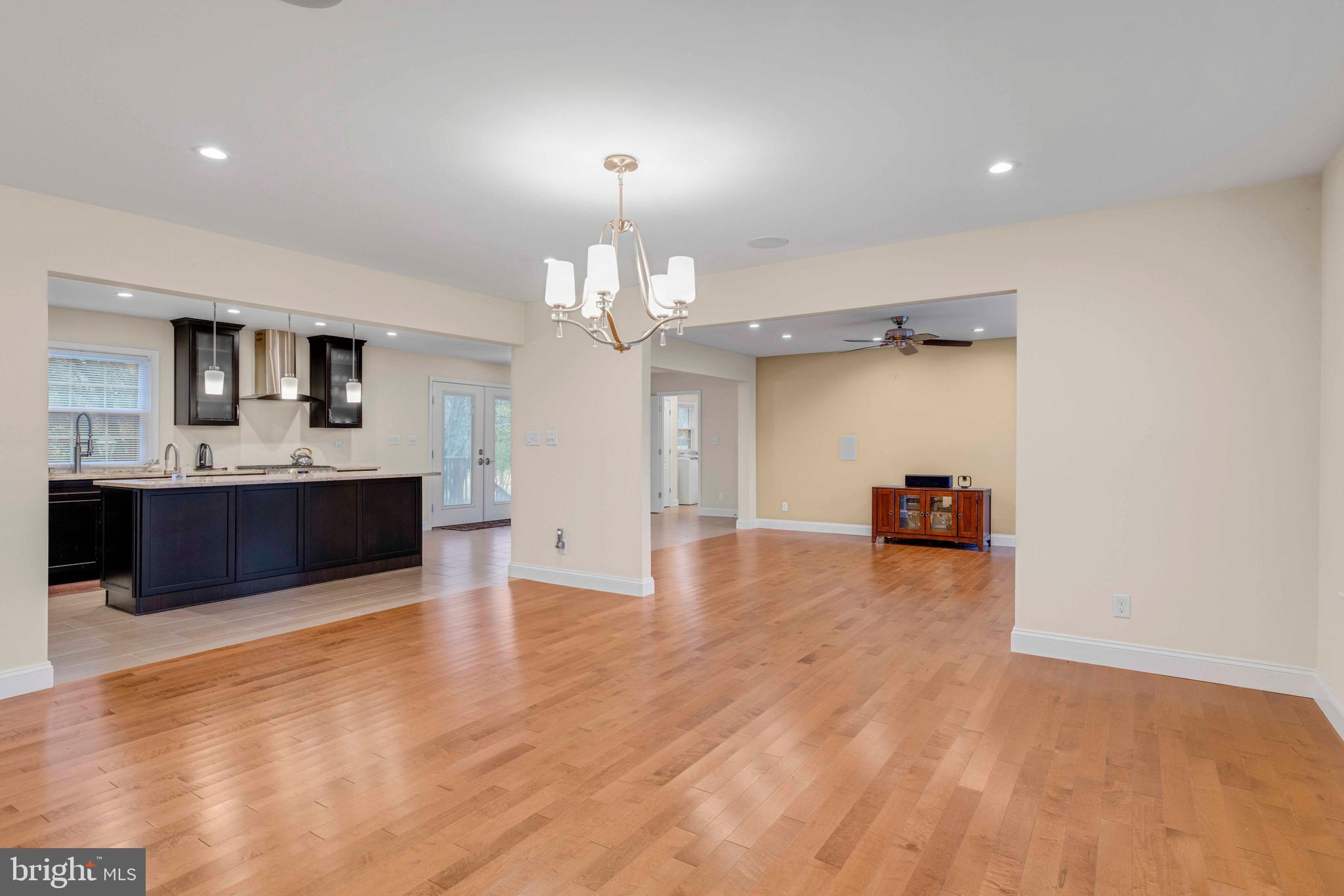 1608 County Line Road Chalfont, PA 18914 - Photo 3 of 31 a view of a kitchen with a sink and a chandelier