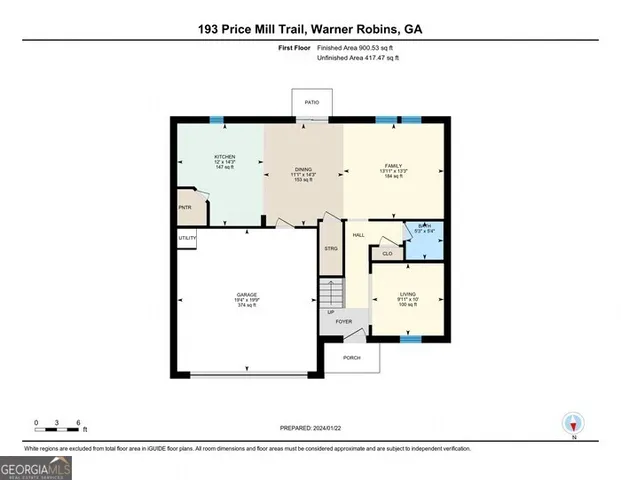 $2,115 | 195 Price Mill Trail, Warner Robins, GA 31093
